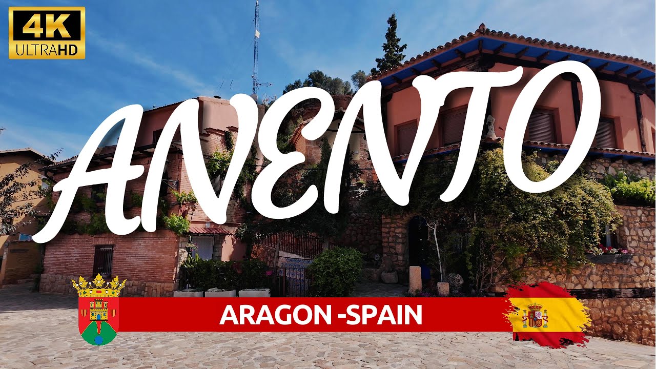 ANENTO🚶&zwj;♀️WALKING TOUR 🚶&zwj;♂️ ☀️ ARAGON SPAIN ☀️ LOVELY CORNERS
