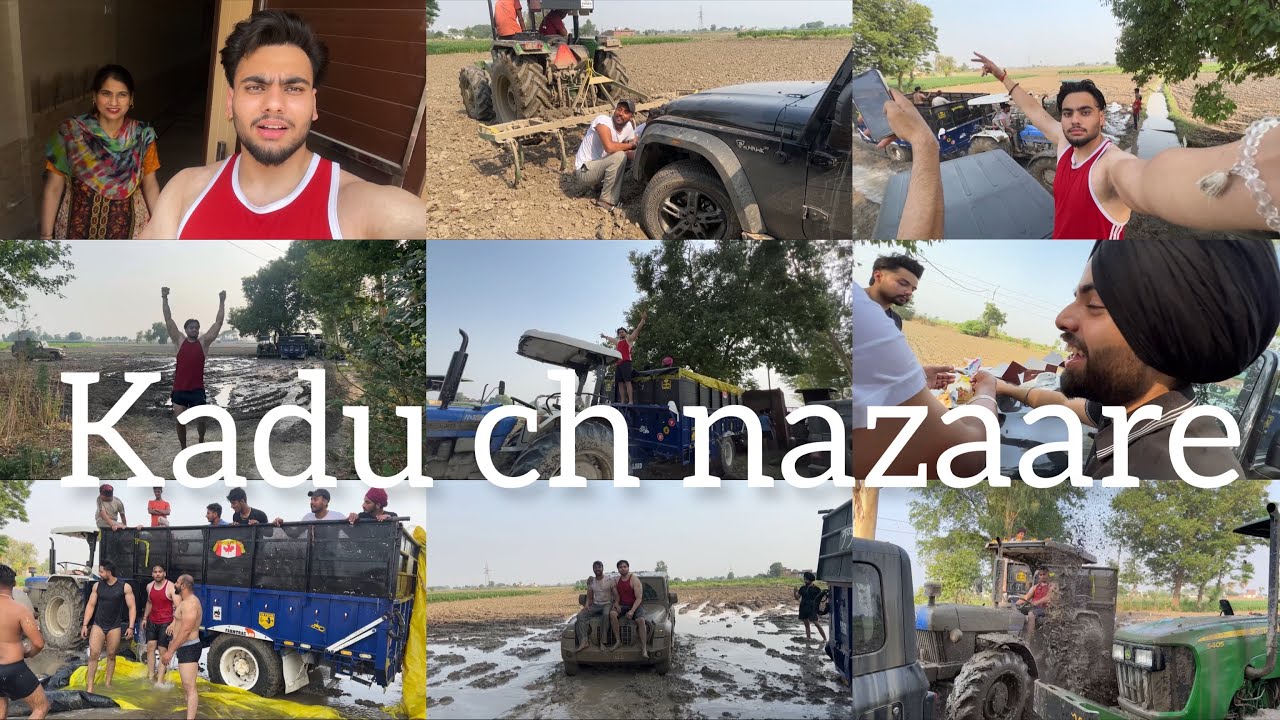 Fun shun in kaduu (mud) nazarre birthday celebrate vinay pra da NAVI SUNIARA VLOGS 2022