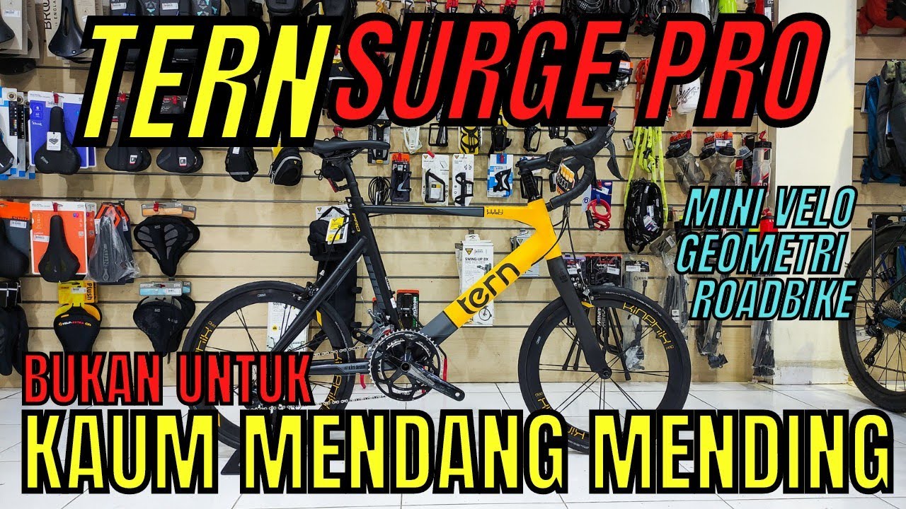 #minivelo TERN SURGE PRO | COCOK BUAT NGEBUT BARENG RB | First Impression