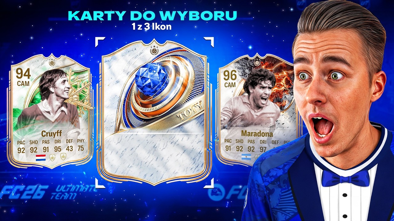 Nie widziałem kogo wybrać... 🤯 MÓJ NAJLEPSZY PICK Z IKONĄ w EA FC 26!