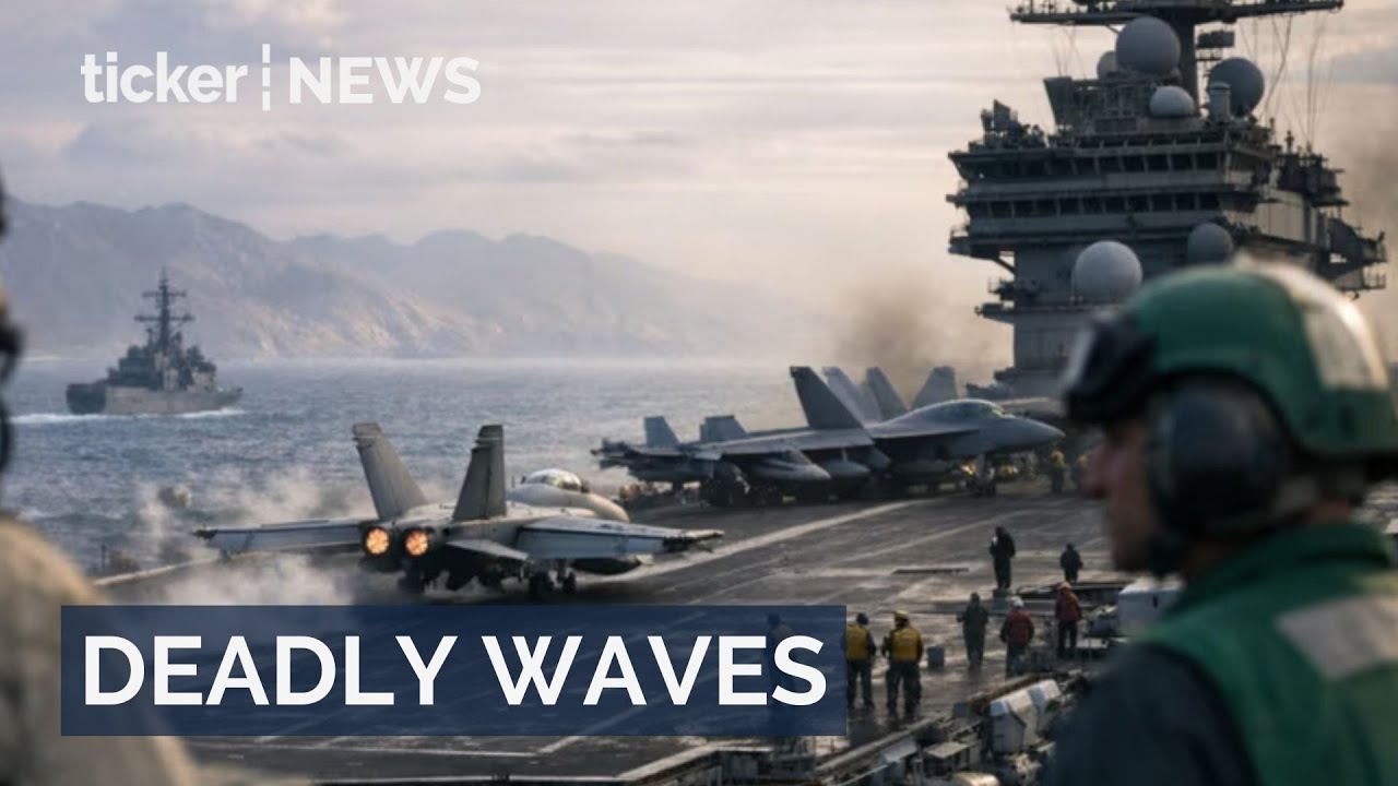 US Naval Strike Group moves into Middle East as Iran protests escalate