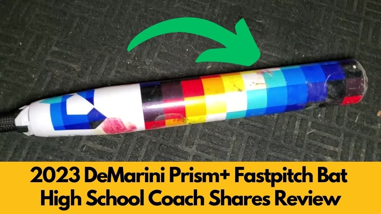 Бейсбольная бита DeMarini Prism+ Fastpitch 2023 года | Тренер школьной команды делится отзывом о ...