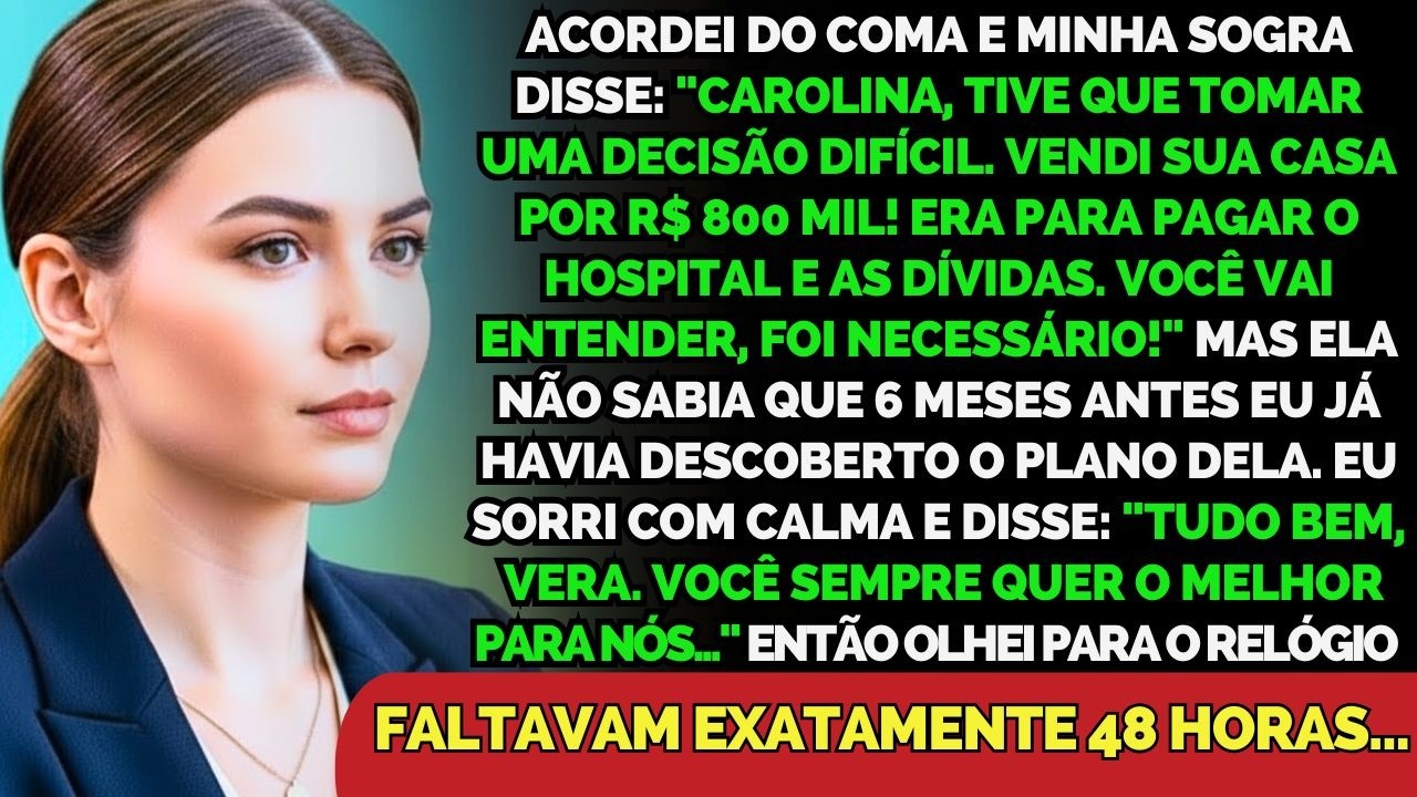 Minha Sogra Vendeu Minha Casa Por R$ 800 Mil Enquanto Eu Estava Em Coma. Em 48 Horas, Ela Estava...