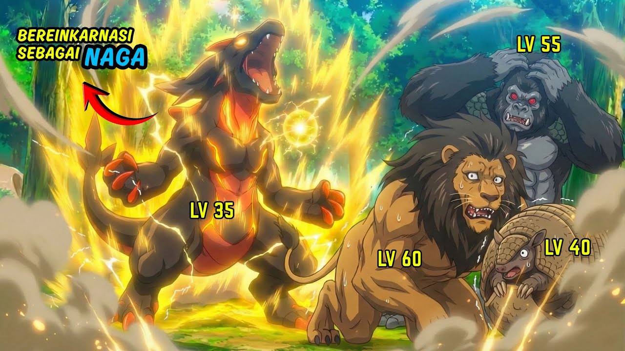 Bereinkarnasi Ke Isekai Sebagai Telur Naga dengan Kekuatan Evolusi Tanpa Batas (Ep1-4)