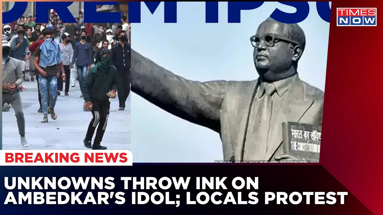 Anguished Female Protestors Pelted Stones At Cops In Ambedkar Nagar, Police Lathicharge