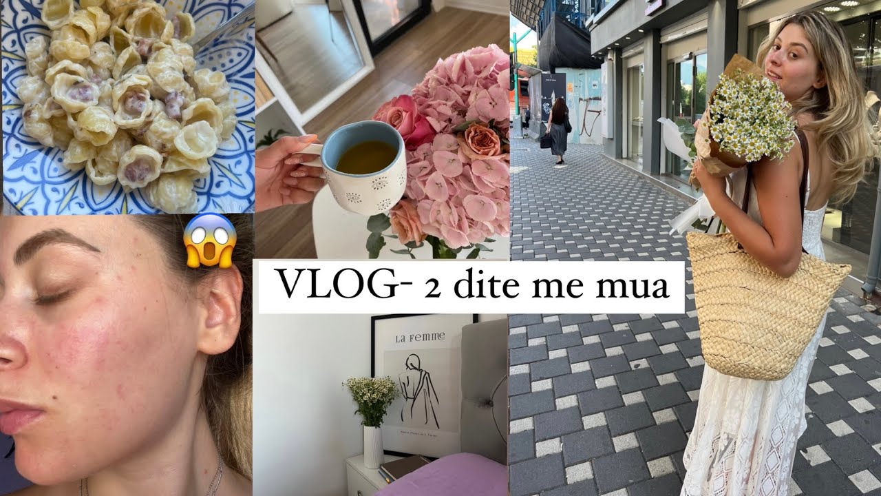 Mora vendmin per ?|haul me ene kuzhine ,hydrafacia , lule, makarona me pana, e teprova ne fund |VLOG