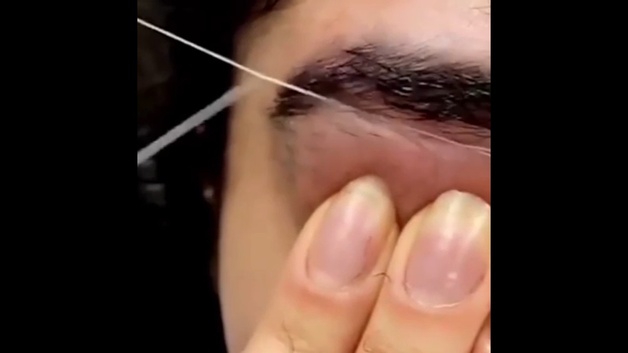 Threading for beginners | threading krse kare #threading #shorts