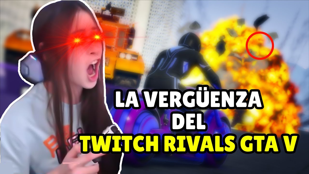 LA VERGÜENZA DE TWITCH RIVALS **CARRERITAS DEL GTA V** | NISSAXTER