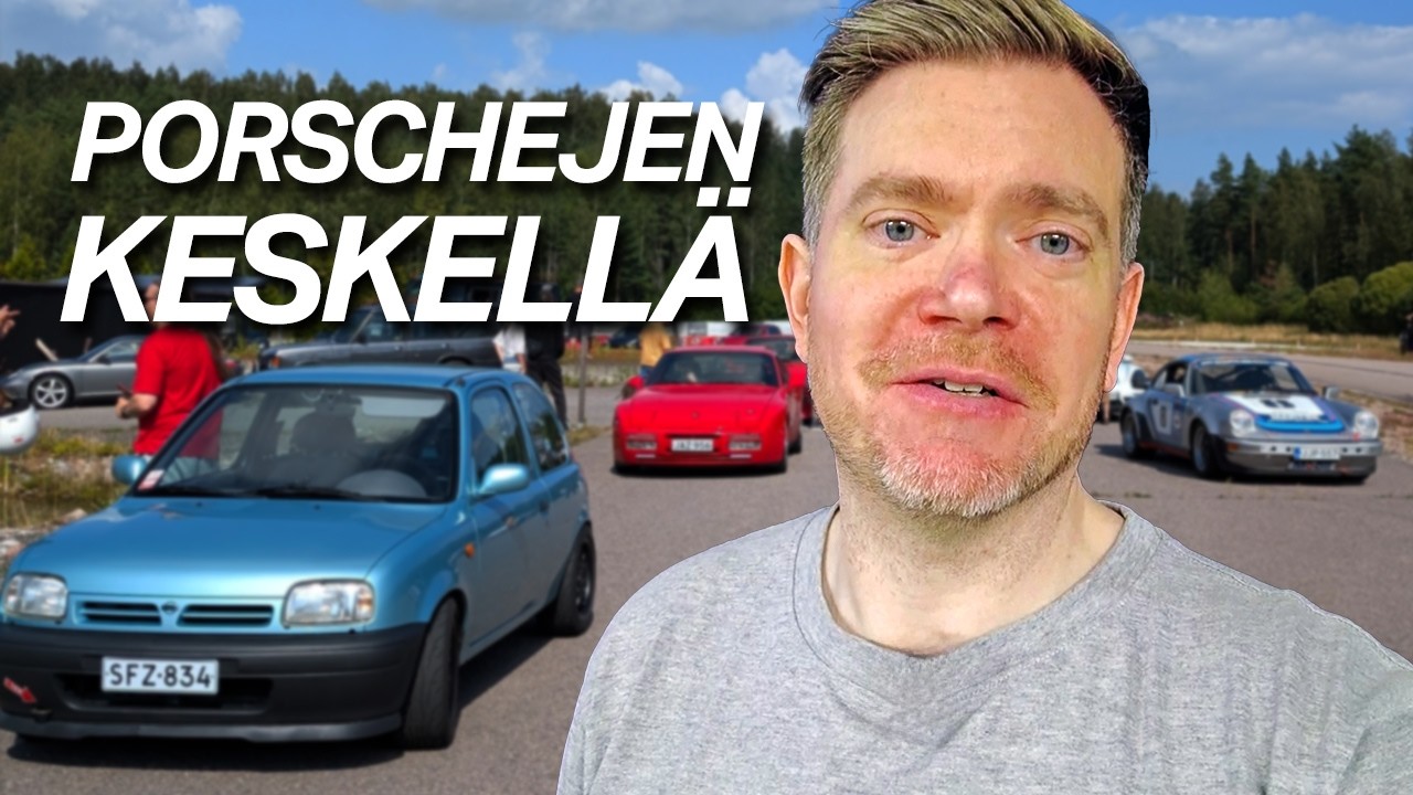 Micra vs Porsche Premier Parkissa – ja sit kuului outo ääni…