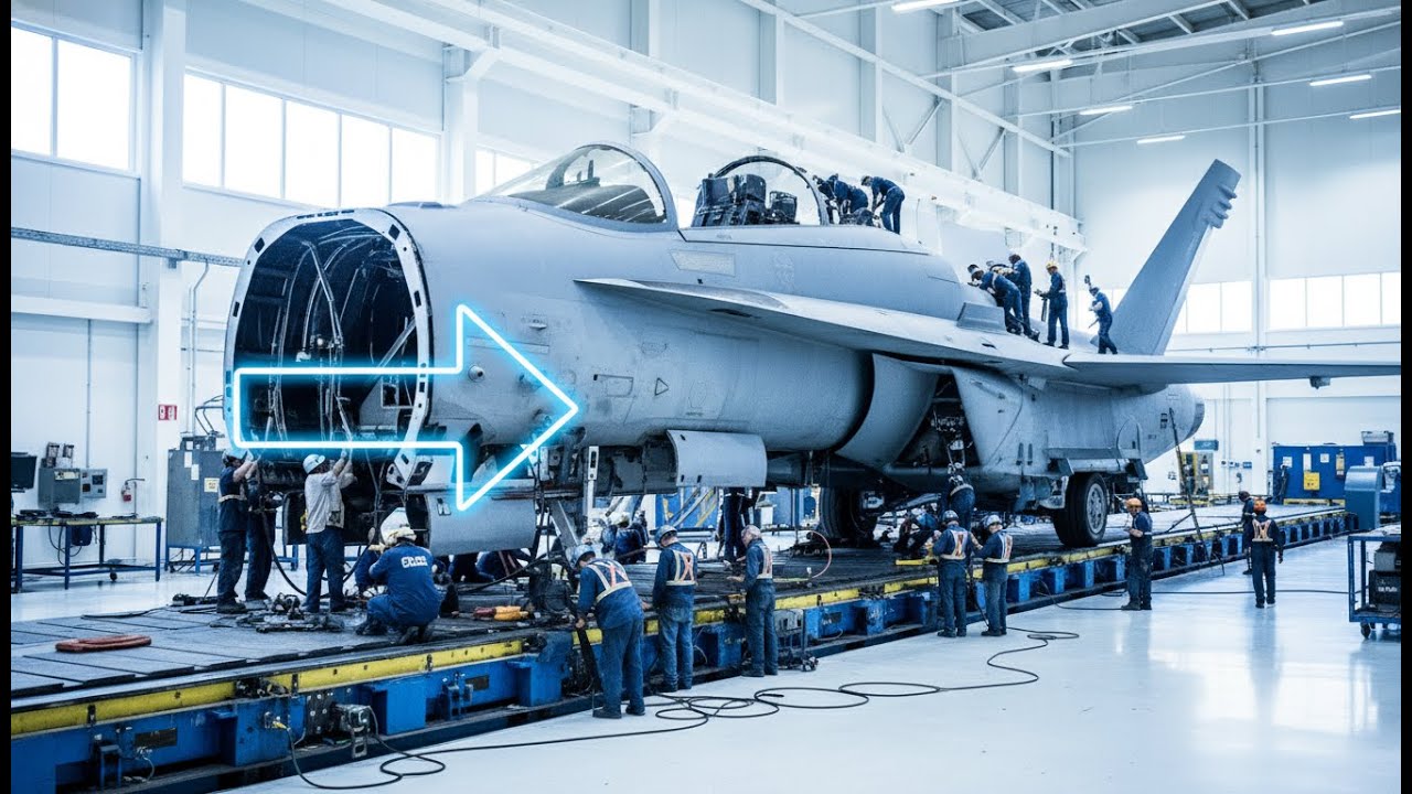 F/A-18E Super Hornet: Machining High-Strength Steel Hinges for Landing Gear Bay Doors