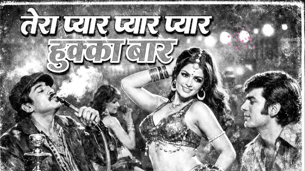 Tera Pyar Pyar Pyar Hookah Bar 🔥 | 90s Old Bollywood Remix | DJ Retro Dance Mix