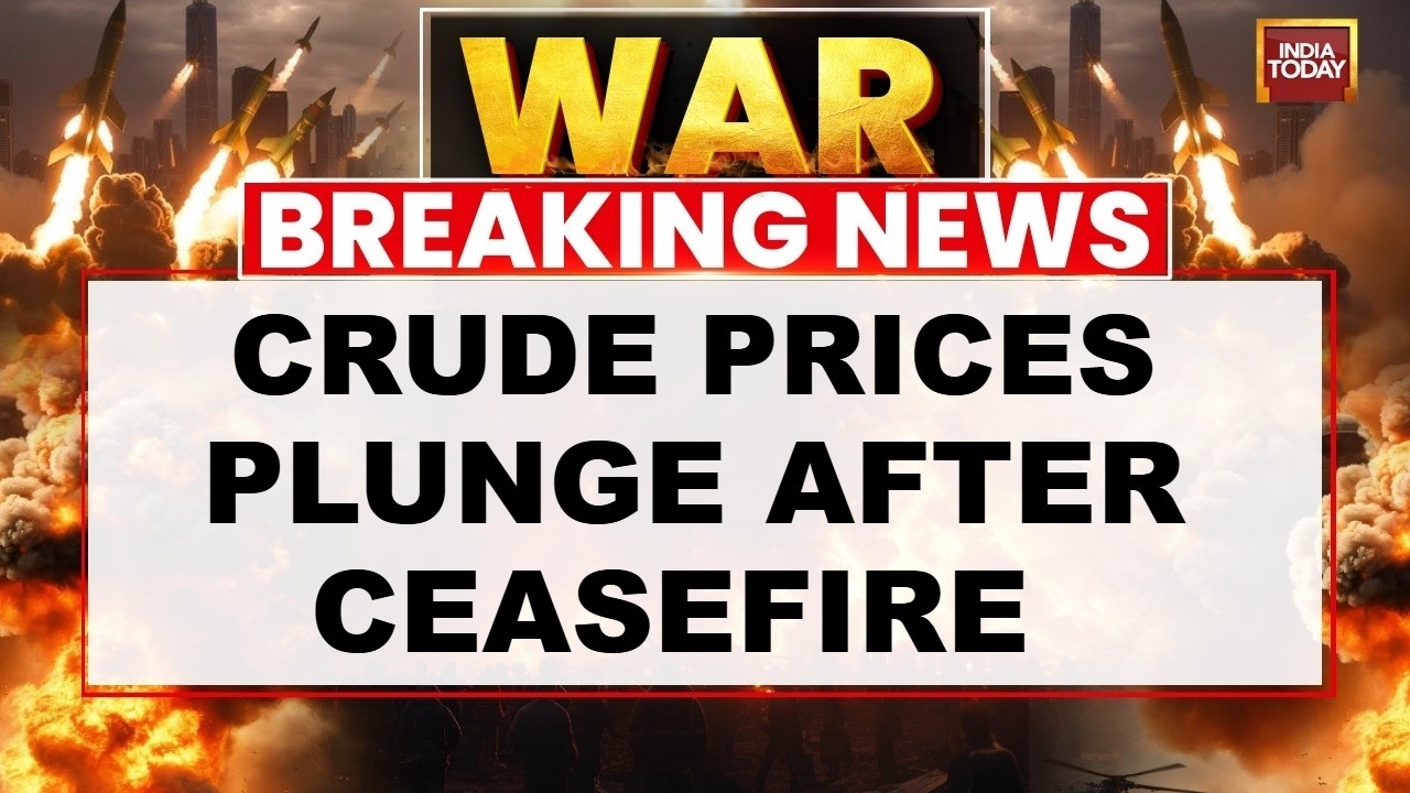 US-Iran-Israel War Live: Ceasefire For 2 Week In US-Iran War | Crude Prices Plunge After Ceasefire