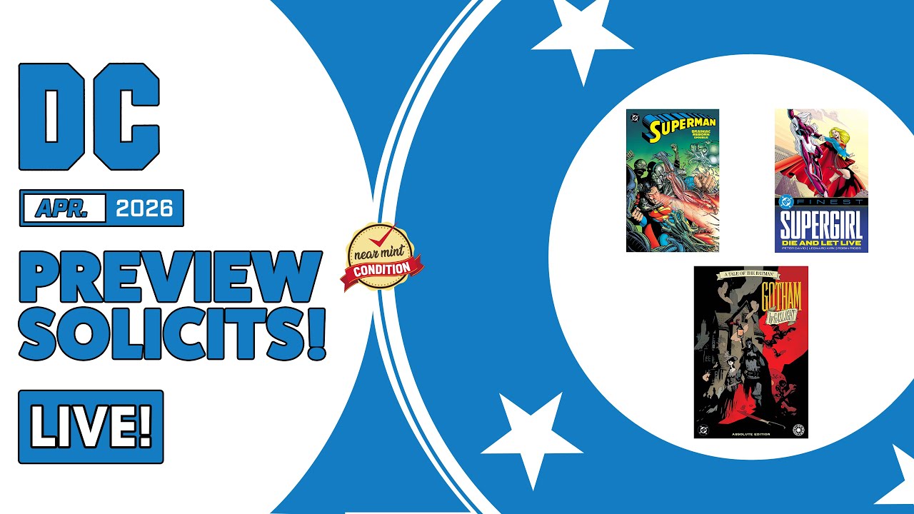 DC Comics Previews Solicitations April 2026 | Omnibus | DC Finest | Absolutes | DC Compact
