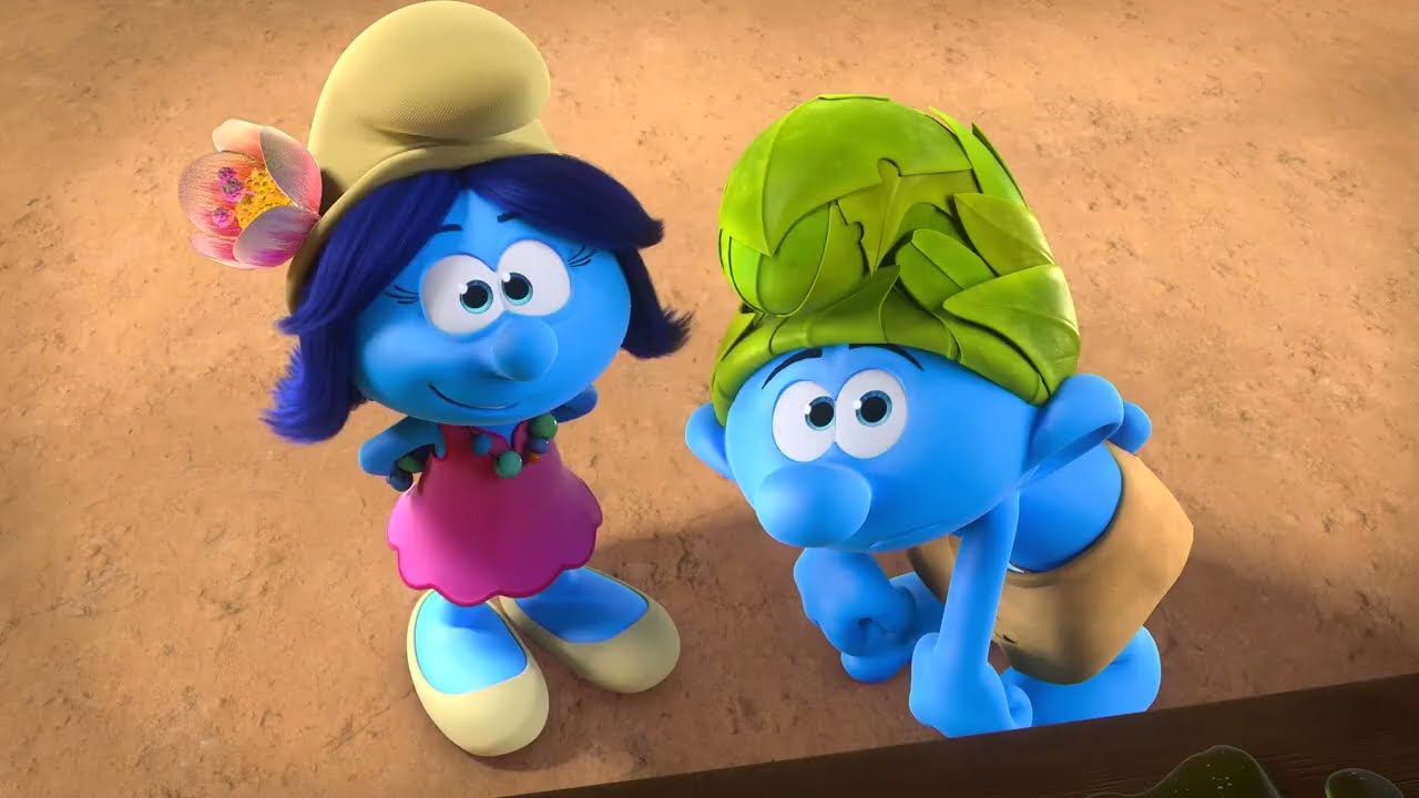 Pitufirretoño Salvaje • Los Pitufos 3D • Dibujos animados para niños