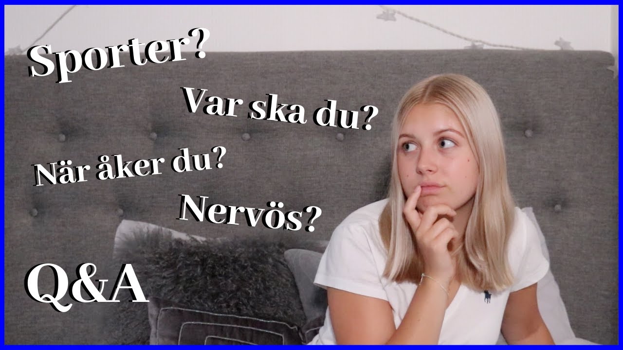 Q&A OM MITT UTBYTES&Aring;R