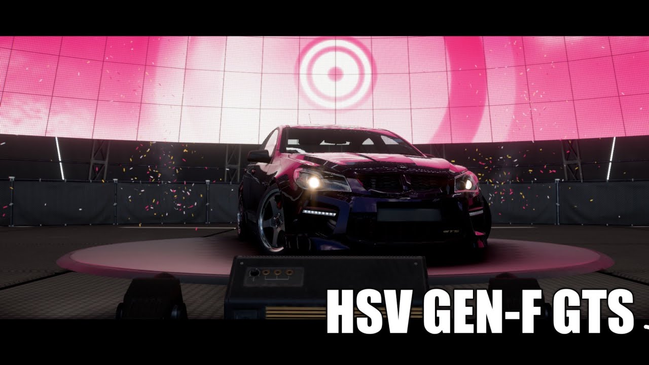 Forza Horizon 5 \\ Horizon Open \\ Road Race A800 Class \\ HSV GTS Gen F