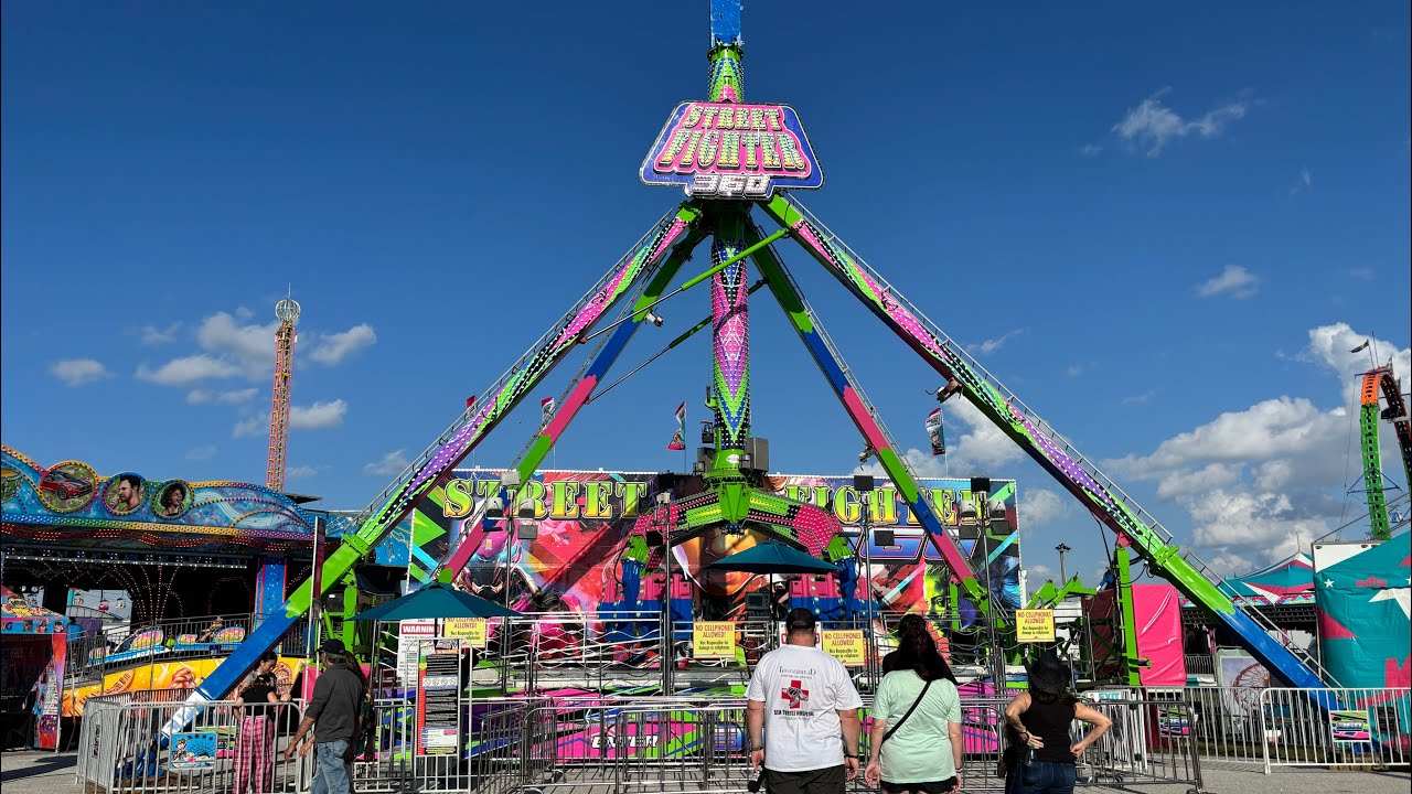 Street Fighter 360, This week's Carnival Ride. #fair #carnival #wadeshows  Wade Shows