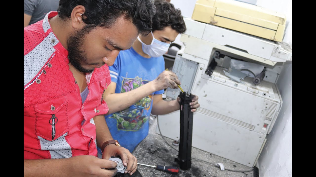 اتخلص من تسريبات الحبر في اي ماكينة تصور مستندات .. الجزء الاول