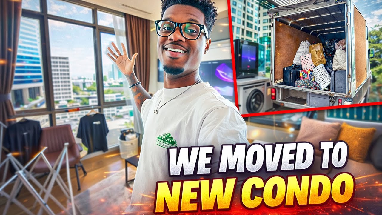 WE MOVED TO NEW CONDO