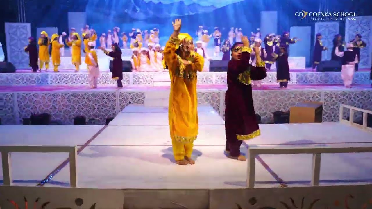 Rhythm of the Valley! Kashmiri Bumbro Dance Performance | School Annual Day GD Goenka Sec 10A