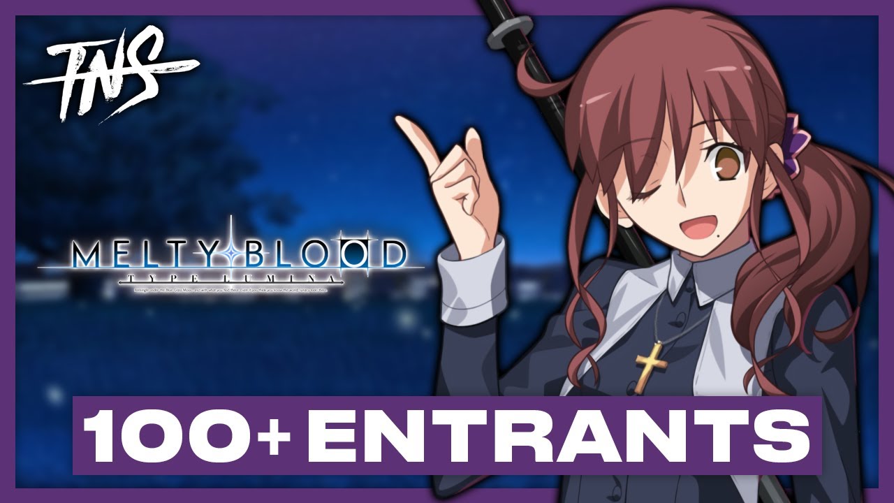TNS MBTL Tourney #1 (Noel Miyako Mario Vlov Saber Akiha) Melty Blood Type Lumina Pools Top 8