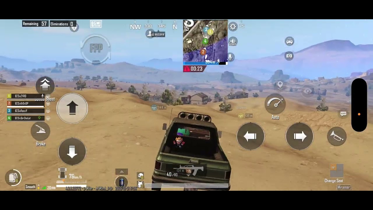 BGIS 2026 round 1 POV match 6