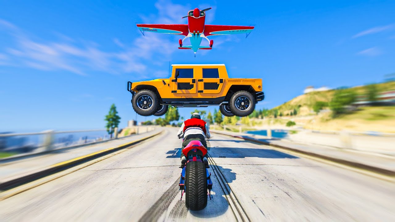 I Tried The Craziest GTA 5 Stunt Challenge