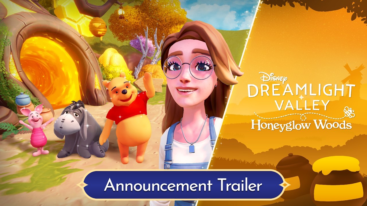 Disney Dreamlight Valley: Honeyglow Woods - Announcement Trailer