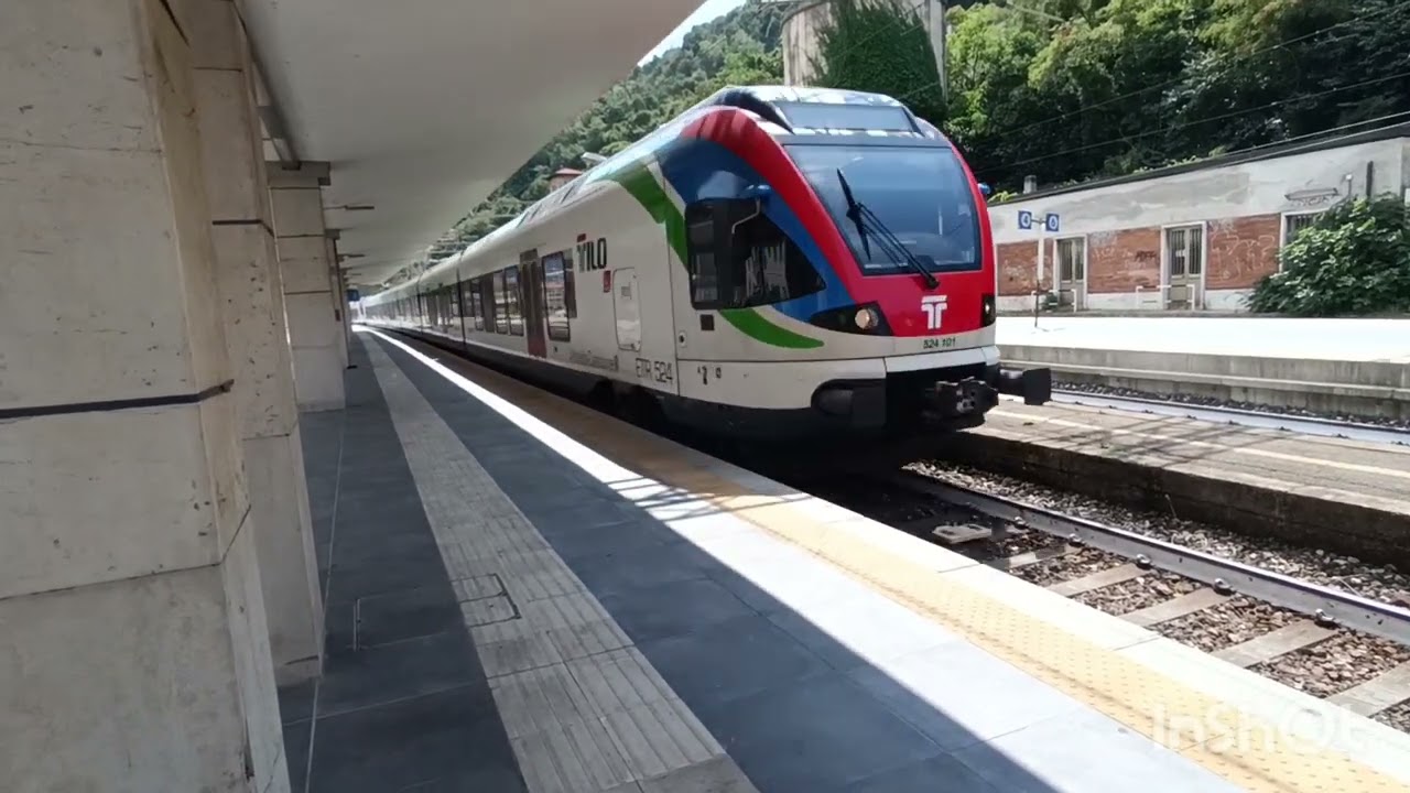 Arrivo e partenze a Como san Giovanni 