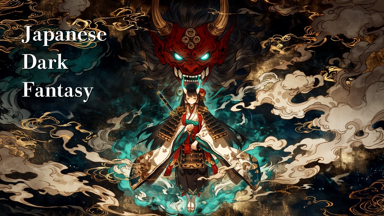 【フリーBGM】Japanese Dark Fantasy | Oni | Dark Ambient  Focus Music｜作業BGM