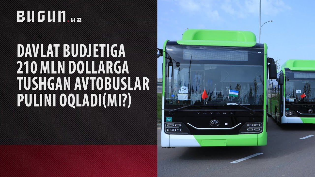 Gormoshkali avtobuslar va yangi elektrobuslarning Toshkentdagi “sarguzashtlari” haqida