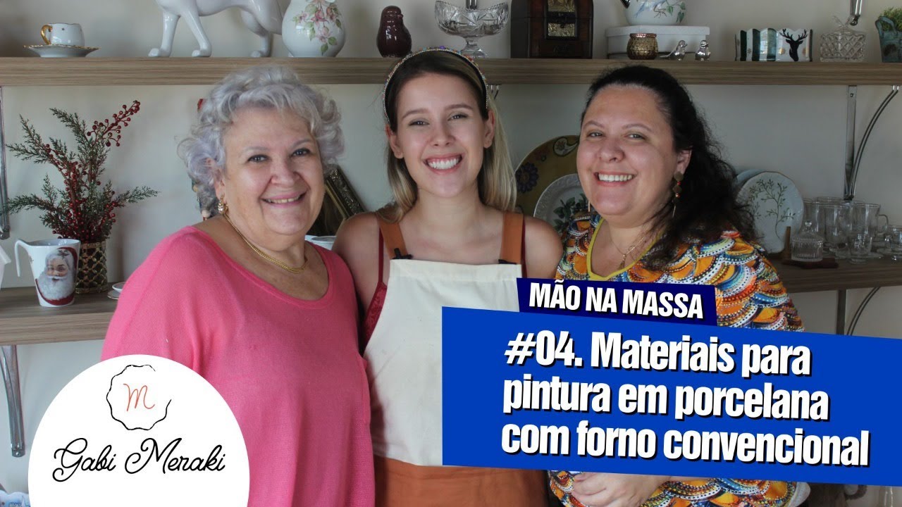 👩‍🎨MÃO NA MASSA #4 - CONHEÇA OS MATERIAIS PARA COMEÇAR A PINTAR PORCELANAS