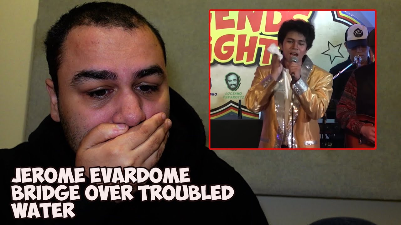 Jerome Evardome - Bridge Over Troubled Water (Legends Night) REACTION