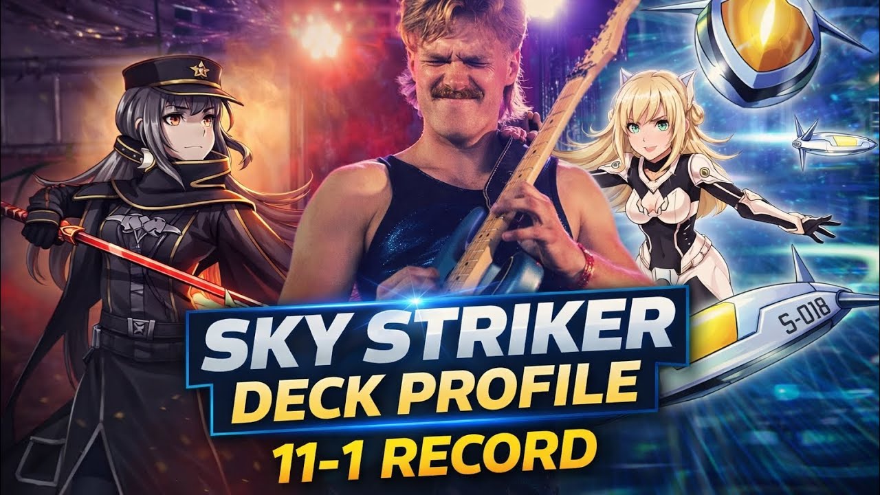 Описание колоды Sky Striker: статистика 11-1! (Европа)
