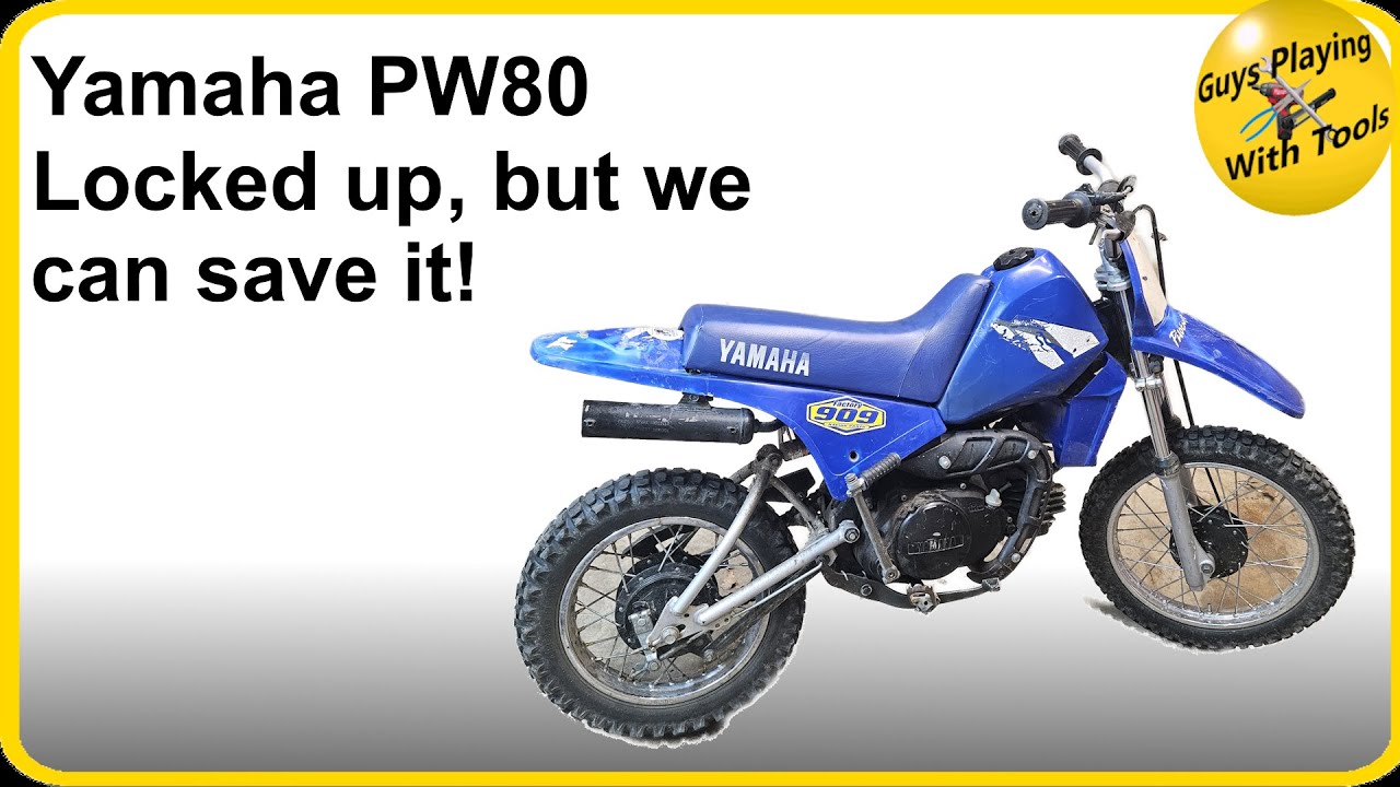 Yamaha PW80 — в ужасном состоянии, но, возможно, стоит его спасти.