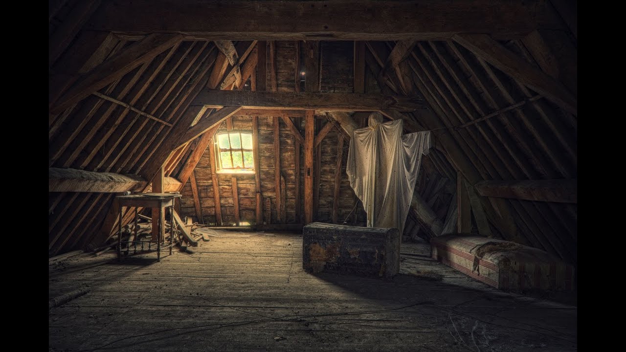 Spooky Attic Ambience - Scratching -Tapping- Low Sounds🎧🎧