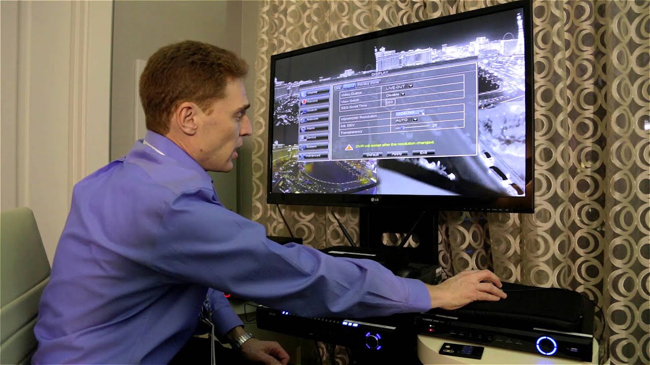 How to Set Your DVR's Output Resolution