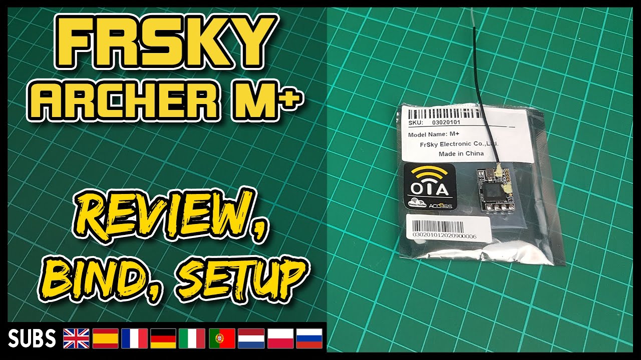 Frsky Archer M+ (ACCESS OTA) - Review, Bind, Setup