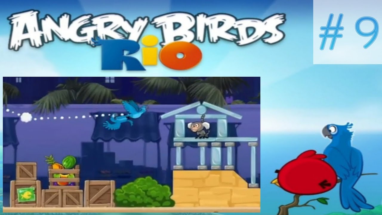 Onları  yendik | Angry Birds Rio pc bölüm 9