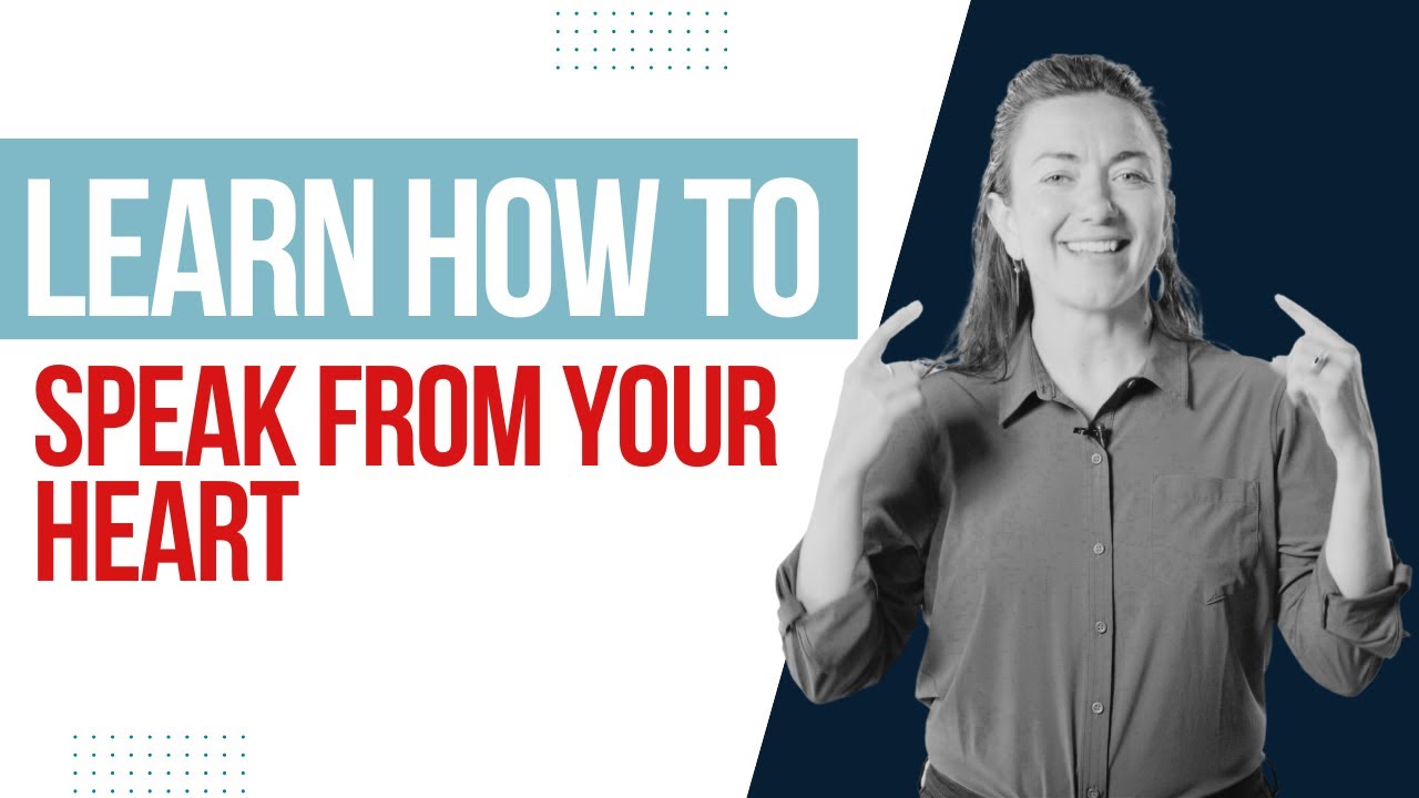 Learn How To Speak From Your Heart | Rebecca Martin Coaching