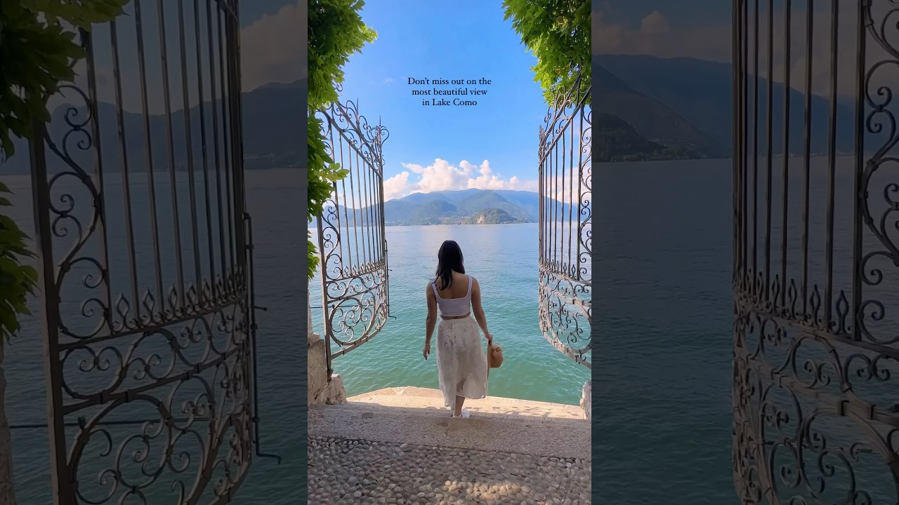 The most gorgeous villa in Lake Como 💙