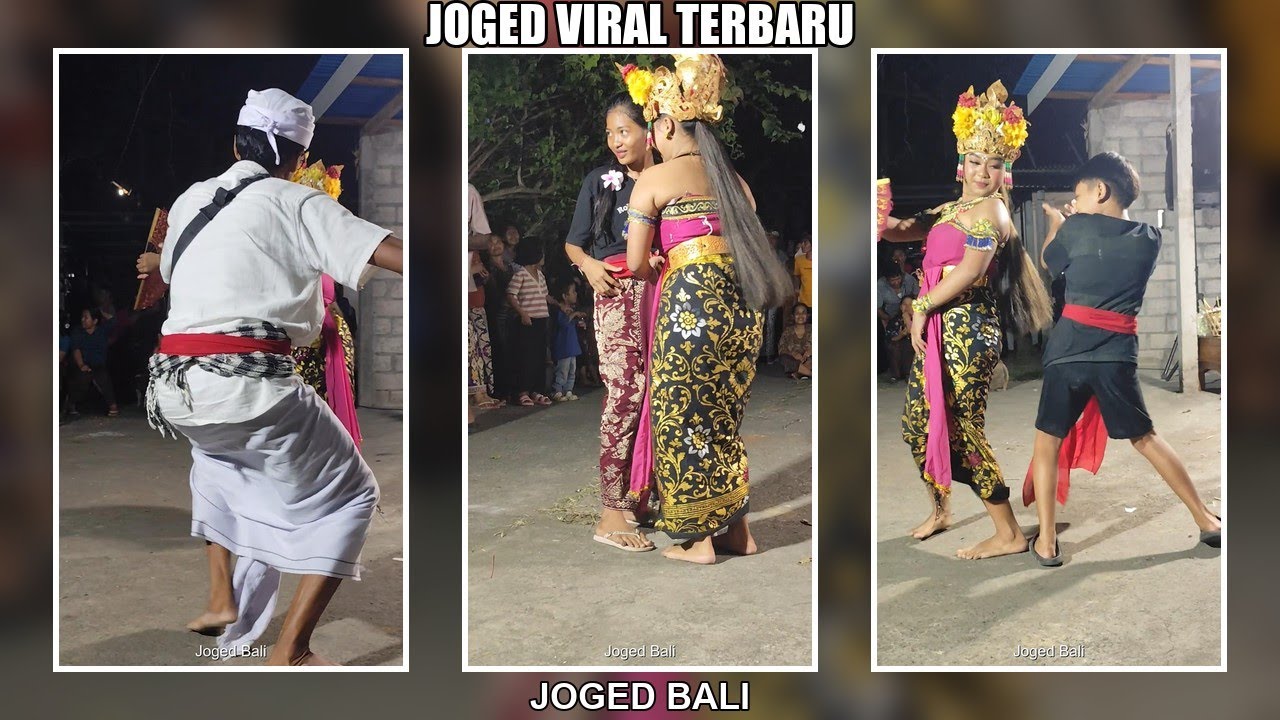 Postur Anggun Penari Joged Bak Model Papan Atas