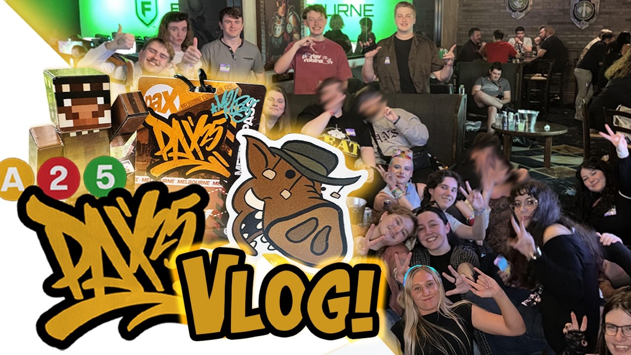 PaxAus 2025 Vlog | Through the eyes of a Small Creator