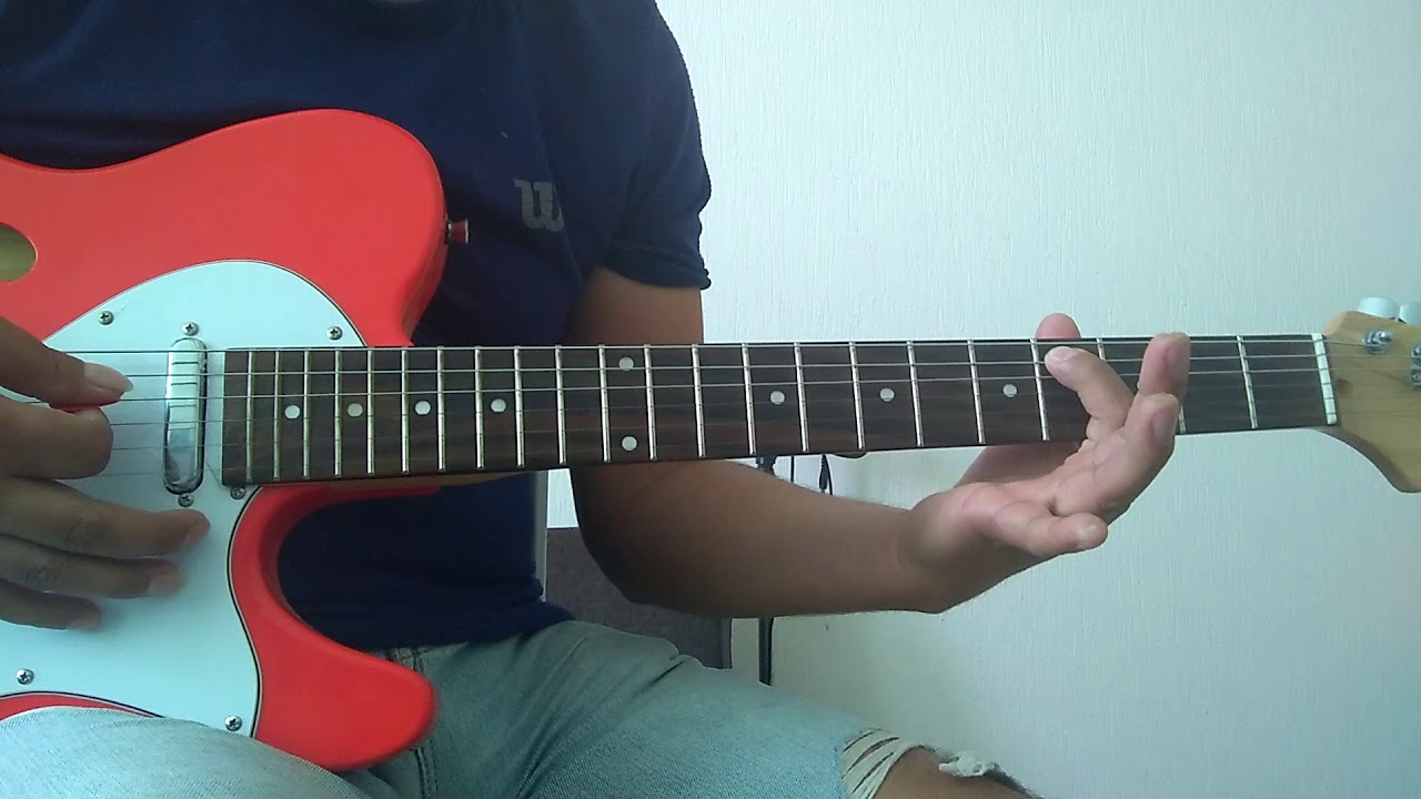 Tutorial en guitarra El último beso (polo) intro, acordes y ritmo