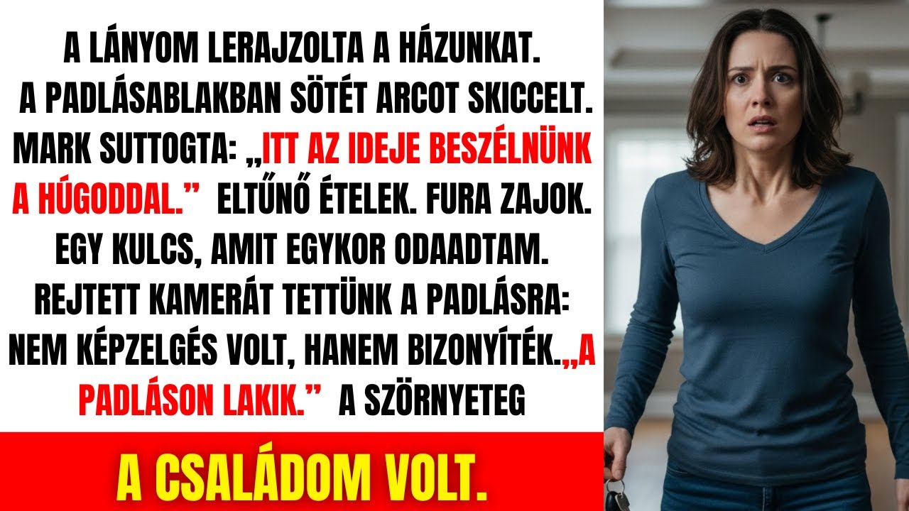 A Lányom Lerajzolta A Házunkat. De Amit Az Ablakban Rajzolt, Halálra Rémített.
