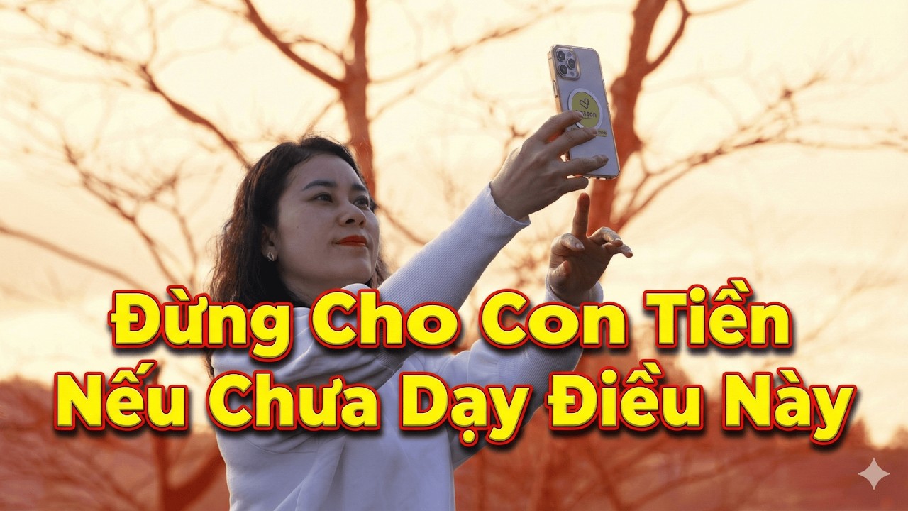 Đừng Cho Con Tiền Nếu Chưa Dạy Điều Này: Bí Quyết Quản Lý Tài Chính Từ Số 0 | Cô Thúy Nguyễn