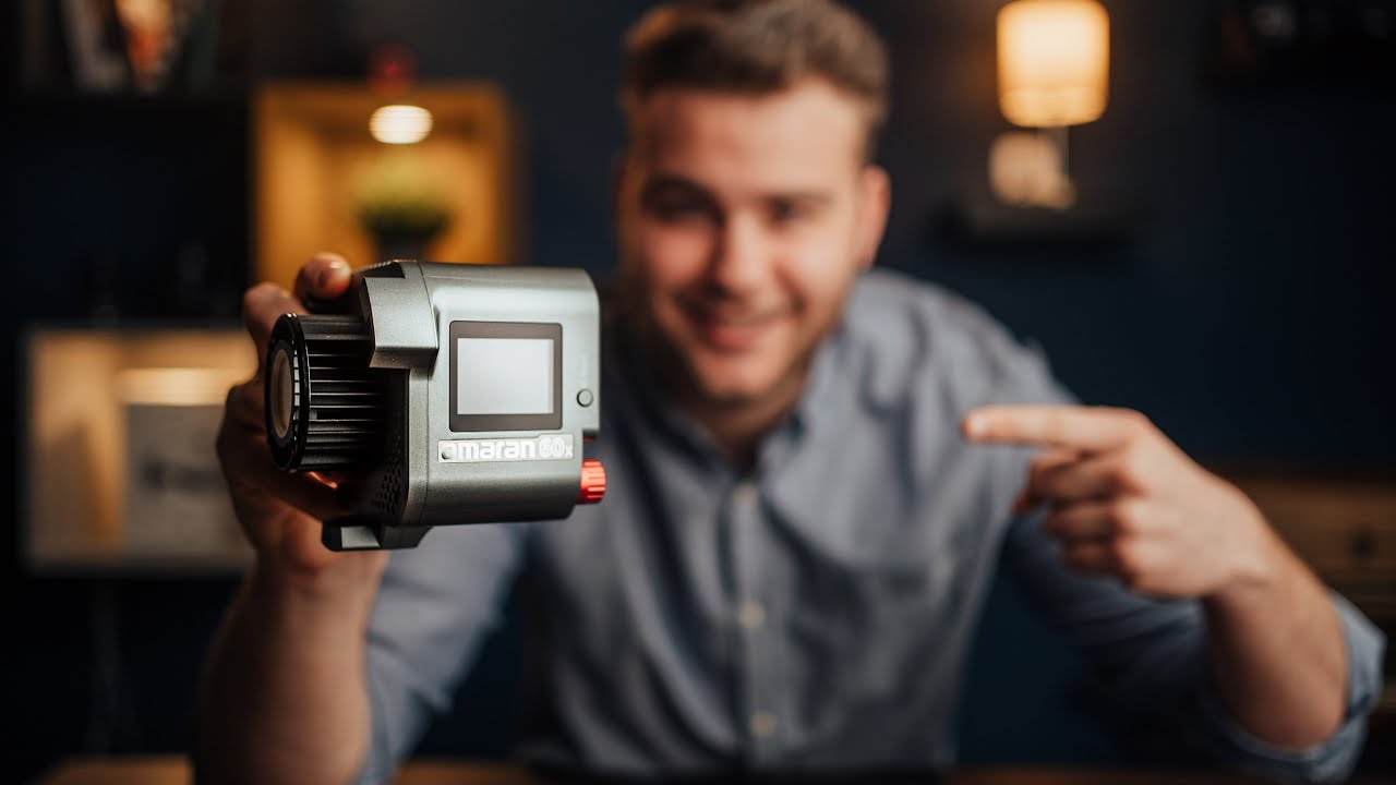 Legjobb LED Youtube videókhoz? | Amaran COB 60X by Aputure LED lámpa bemutató