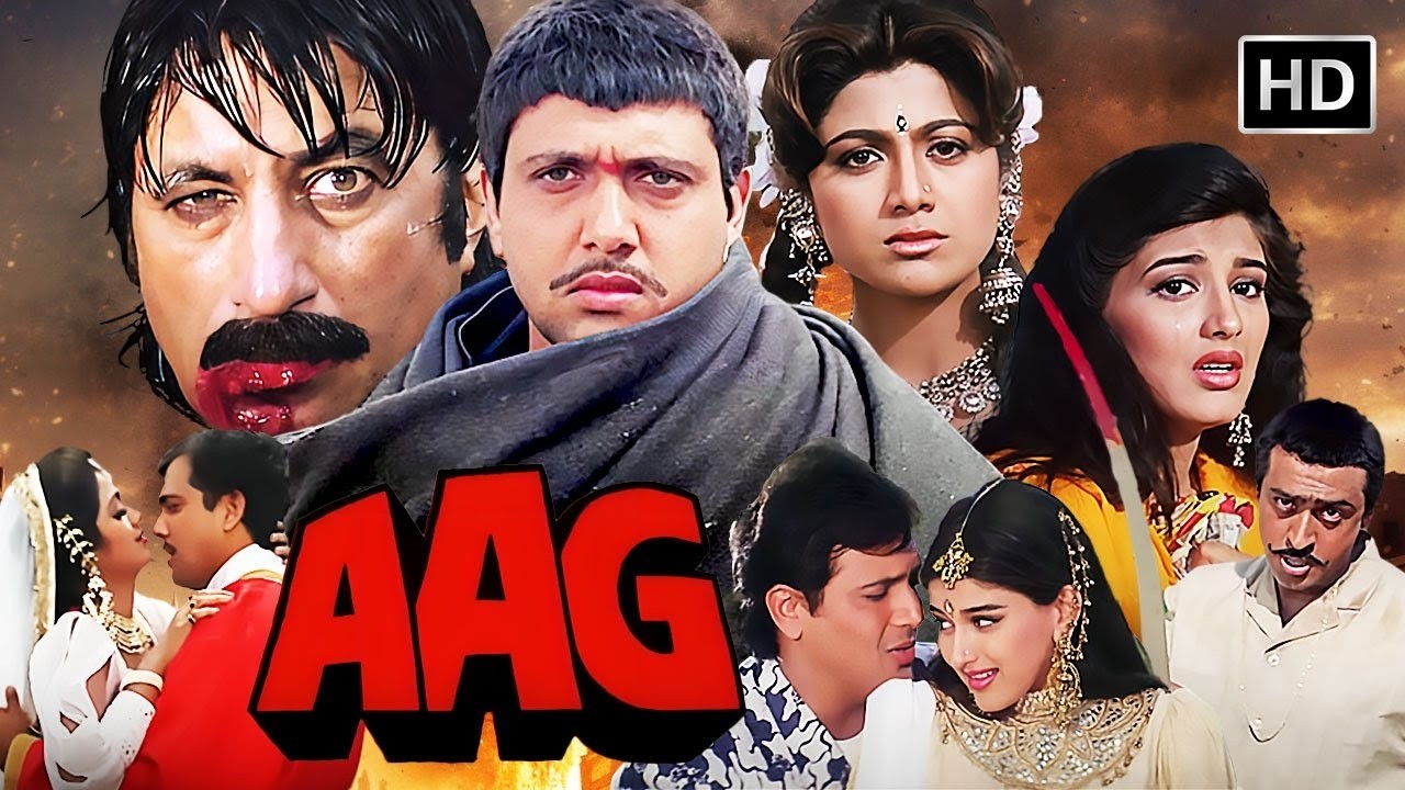 AAG (1994) - Full Hindi Movie | Shilpa Shetty | Sonali Bendre | गोविंदा की सुपरहिट मूवी