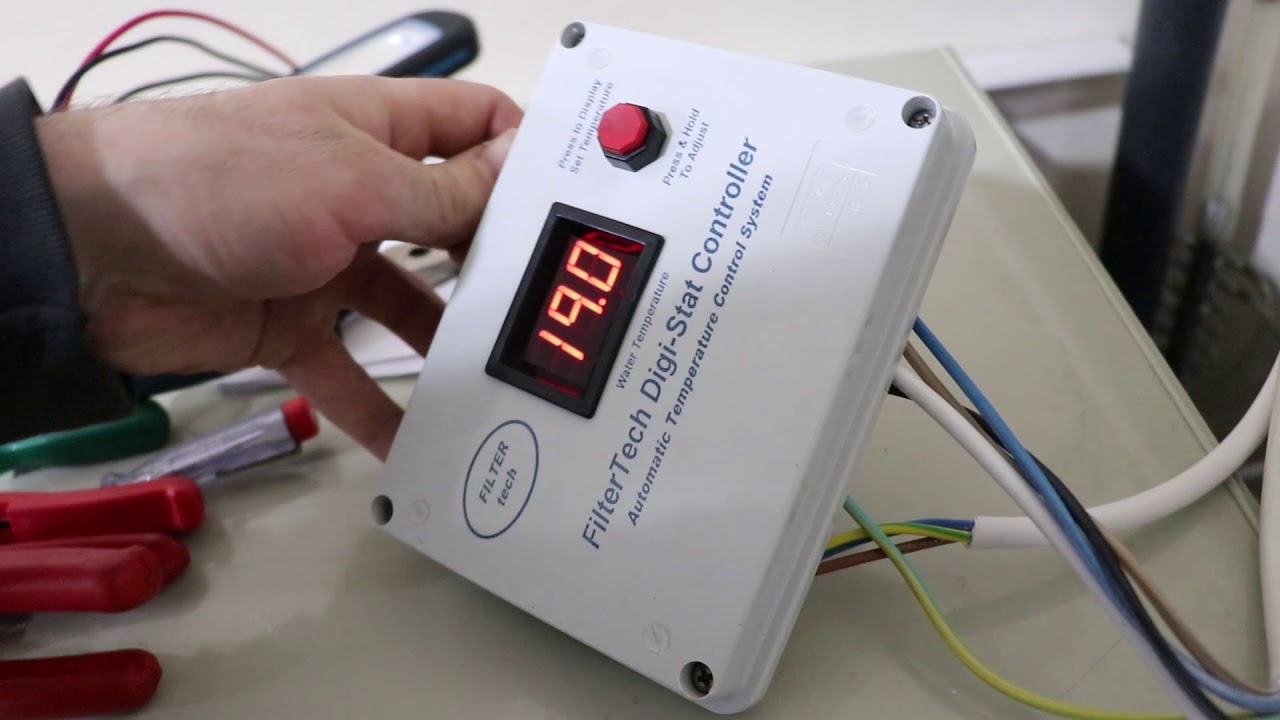 Installing a digital heater controller on cloverleaf heater