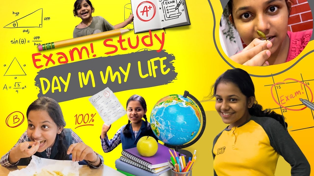 Exam  ജയിക്കാൻ ഇനി ഇതാണ് ഒരു മാർഗ്ഗം | 📝 Exam Study ! Day in My Life
